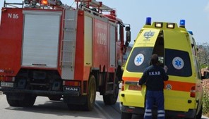 Αυτοκίνητο κατέληξε σε ρέμα κοντά στο Δρυμό Ελασσόνας – Άγιο είχε η γυναίκα οδηγός